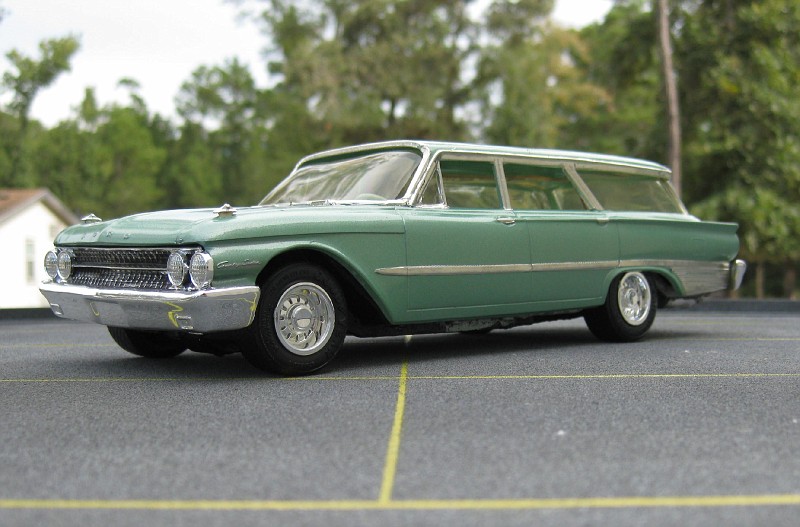 1961 Ford galaxie station wagon #7